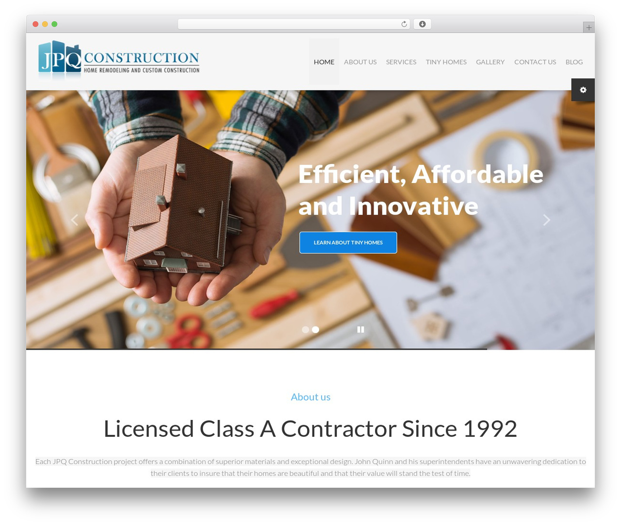 Cherry Framework WordPress theme - jpqconstructioninc.com