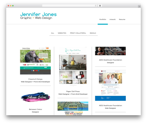 Visualkicks core WordPress plugin - jenniferjonesdesign.com