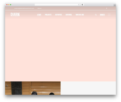 DoGood theme WordPress - diariolatinoamericano.com