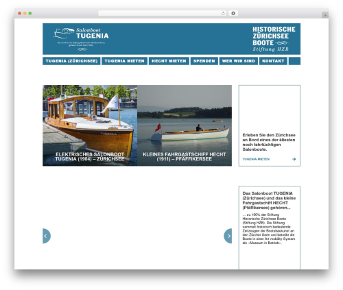 HZB WordPress theme - tugenia.zuerich