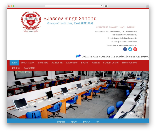 JSSGOI Theme WordPress theme - jssgoi.com