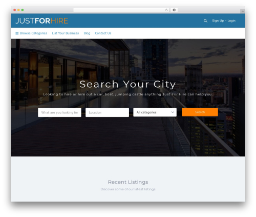 Wp job manager reviews WordPress plugin - justforhire.com.au