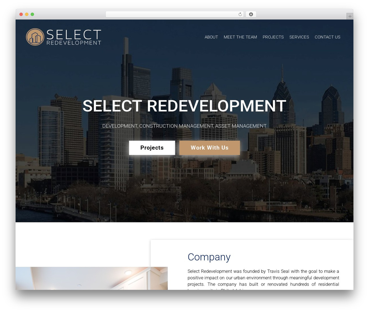 Select Development WordPress theme - developselect.com