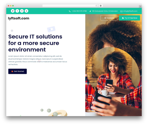 Stike WordPress theme - lyftsoft.com