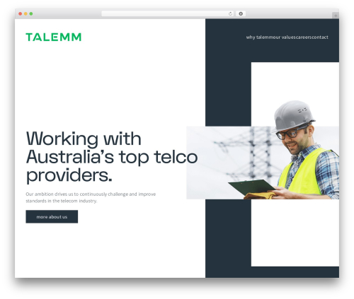 Veribo Framework best WordPress theme - talemm.com