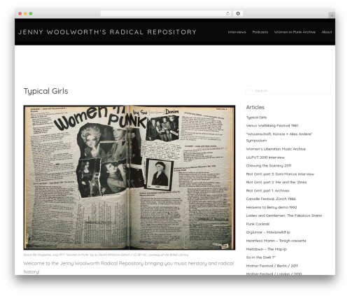Showbiz WordPress plugin - jennywoolworth.com