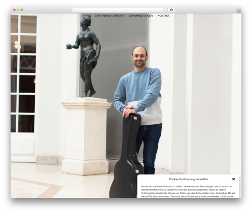 WordPress theme Divi - johannesegger.de