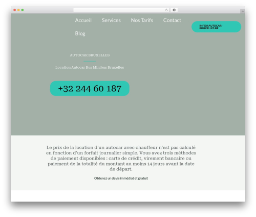 Astra WordPress theme - autocar-bruxelles.be