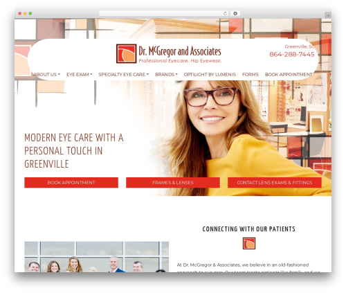 Pop up new master WordPress plugin - mcgregoreyecare.com