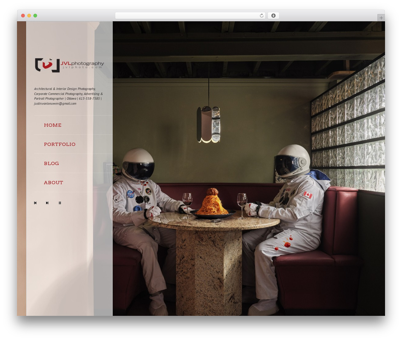 Best WordPress theme Widescreen - jvlphoto.com