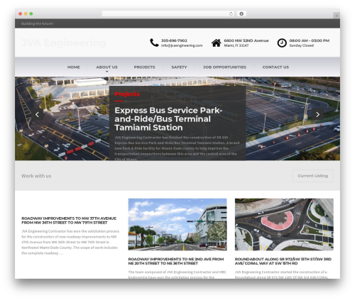 BuildPress WP Theme WordPress theme design - jvaengineering.com