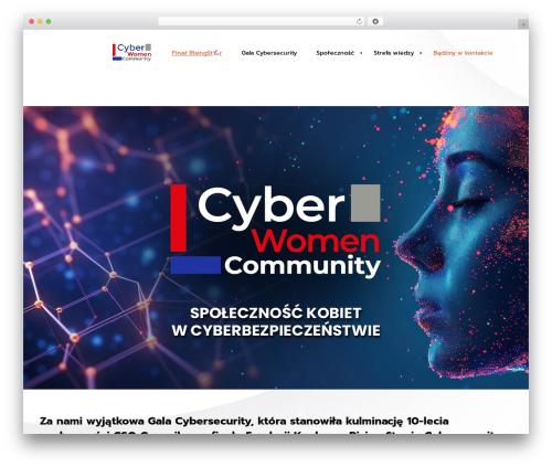 Cretic top WordPress theme - cyberwomen.eu
