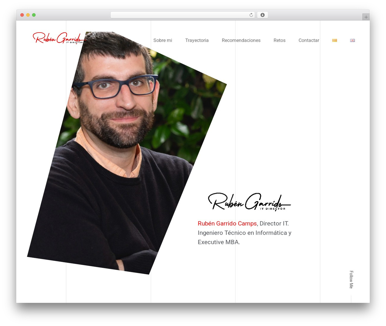 Cvio WordPress theme - rubengarrido.com Cvio WordPress theme - rubengarrido.com