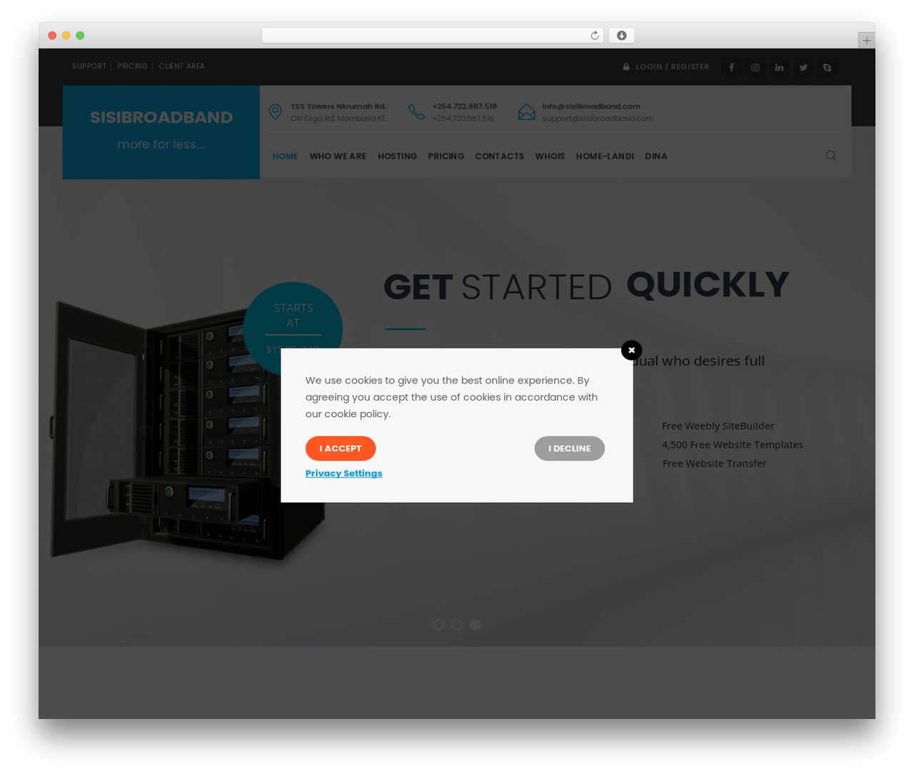 EasyWeb theme WordPress - sisibroadband.com EasyWeb theme WordPress - sisibroadband.com