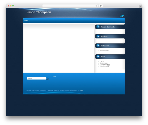 intrepidity theme WordPress - jasonjthompson.com