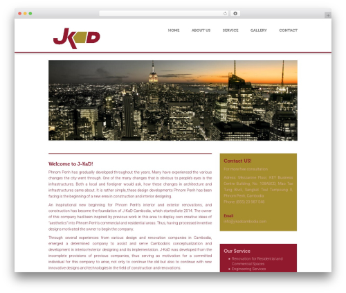 JKOD WordPress theme - j-kadcambodia.com