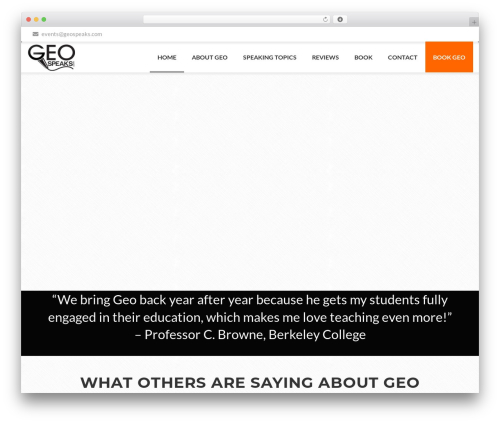 Orane - Evolutionary WordPress Theme WordPress theme - geospeaks.com Orane - Evolutionary WordPress Theme WordPress theme - geospeaks.com
