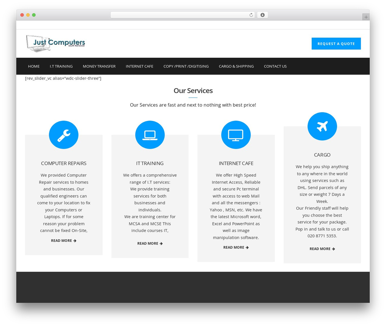 Ostrya WordPress theme - justcomputer.co.uk Ostrya WordPress theme - justcomputer.co.uk