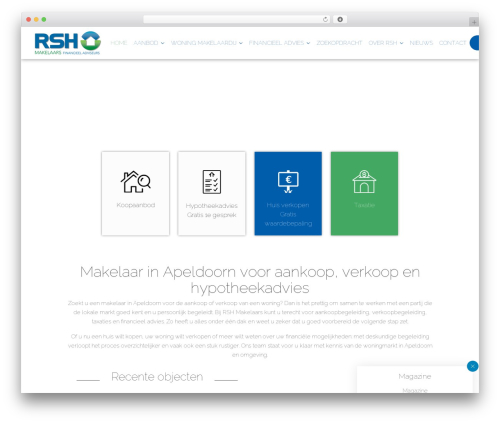 RSH Makelaars theme WordPress theme - rshmakelaars.nl