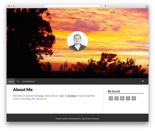 Theme WordPress Plaino - joernehmann.de