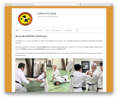 Tiny Forge premium WordPress theme - jujitsu-thailand.com