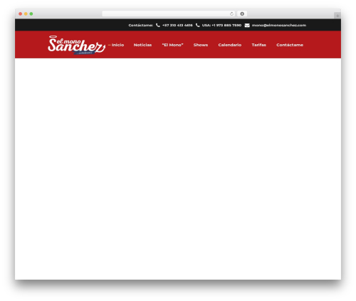 WordPress theme Evently - elmonosanchez.com