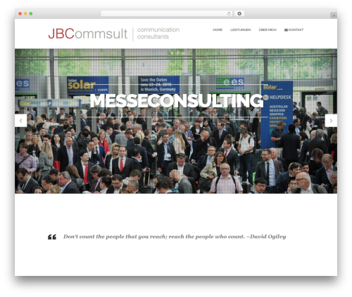 WordPress theme Status Theme - jbcommsult.de