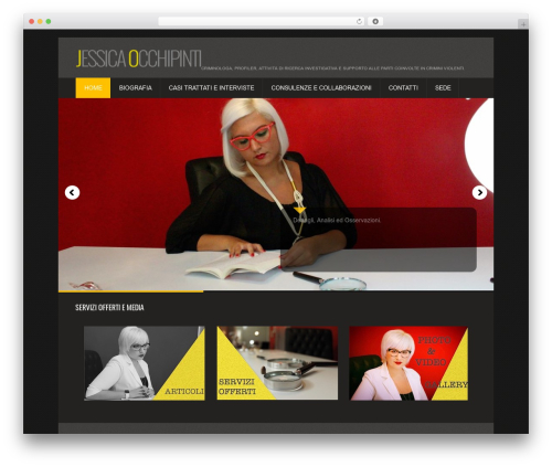 WordPress website theme WordPress Theme Number - jessicaocchipinti.it