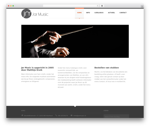 WP theme SmartStart WP - Responsive HTML5 Theme - jarmusic.nl
