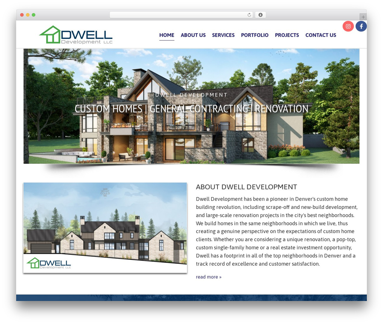 Basic WordPress theme - dwelldevelopments.com