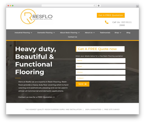 Plugin WordPress plugin - resflo.co.uk