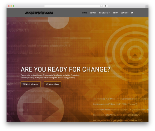 Dirigo Creative wallpapers WordPress theme - jakestpeter.com