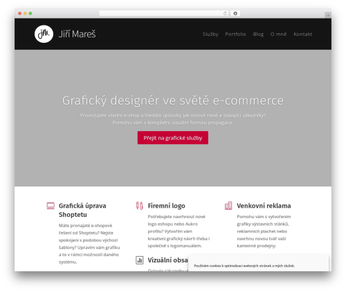 Divi WordPress store theme - jirimares.com
