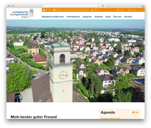 evangarbon WordPress theme - evang-arbon.ch