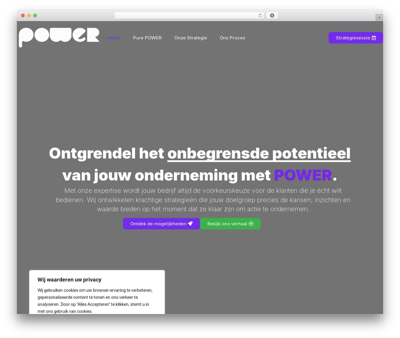 Hello Elementor WordPress theme - powerbv.nl