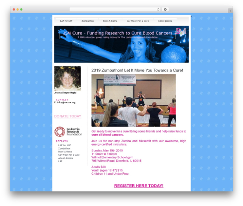 High-Tech WordPress theme design - jsmcure.org