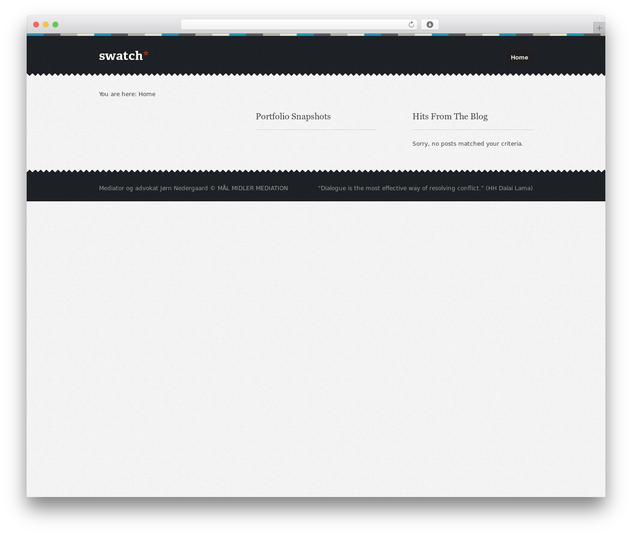 Swatch theme WordPress - jornnedergaard.dk Swatch theme WordPress - jornnedergaard.dk
