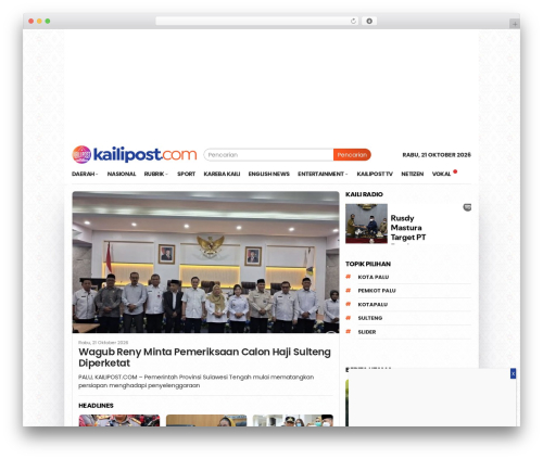 WordPress theme BloggingPro - kailipost.com