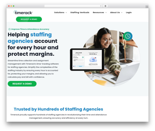 WordPress theme CodBe - timerack.com
