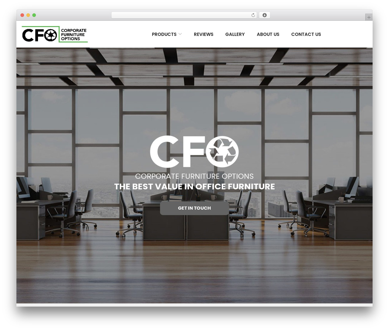WordPress theme Reach Local - cfoptions.net