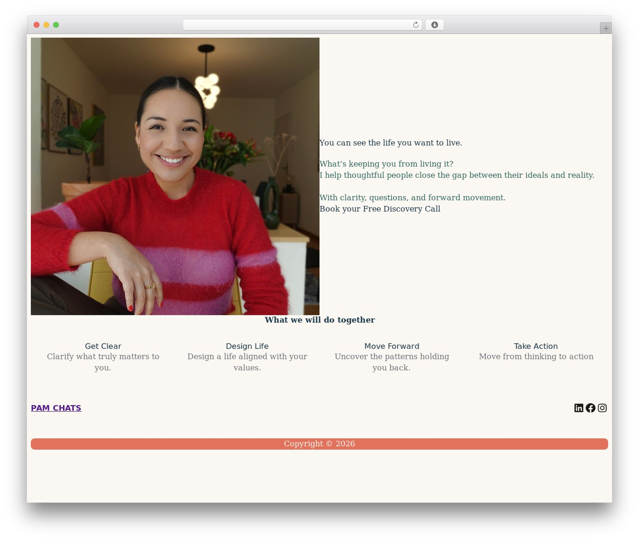 WordPress theme Creativity Hub - pamelagiacometti.com