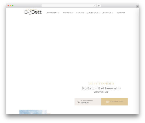 Produktinszenierung WordPress plugin - bigbett.de