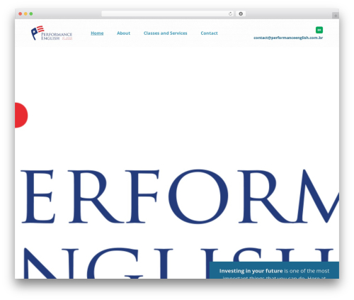 WordPress theme Profile - j-carbone.com