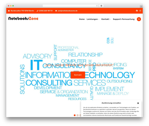 WordPress theme softit - notebookszone.de