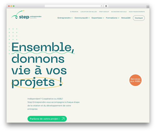 WordPress theme Step - stepentreprendre.be WordPress theme Step - stepentreprendre.be