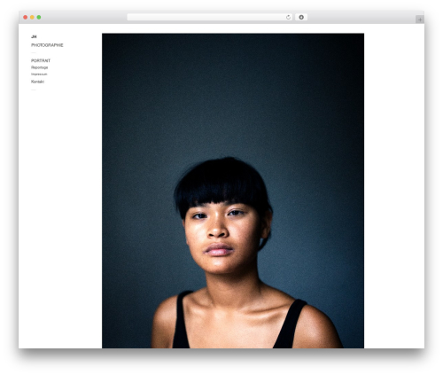 WordPress theme Touchfolio - jennyhoepke.com
