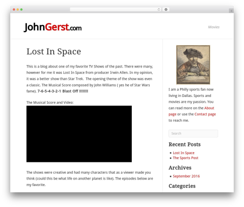 WP theme Hellish Simplicity - johngerst.com WP theme Hellish Simplicity - johngerst.com