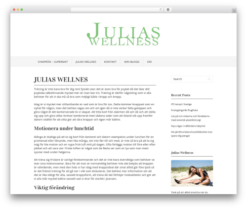 WP theme Vortex - juliaswellness.se