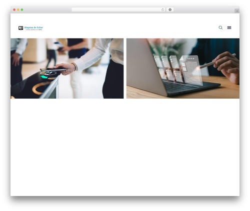 Astra WordPress theme - maquinadefichar.com