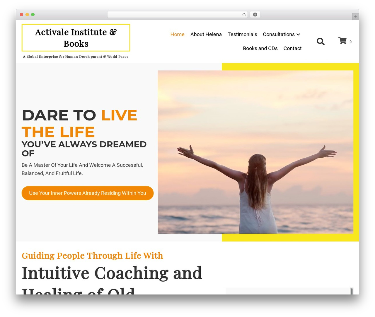 Beaver Builder Theme WordPress theme - findingyourinnerlight.com